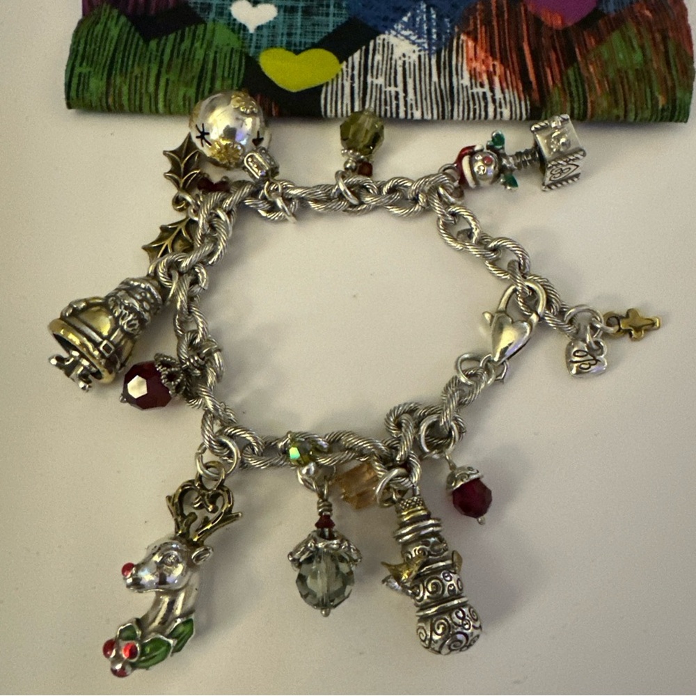Brighton Christmas Charm Bracelet